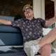 John McAfee during an interview with Agence France-Presse while anchored on his (heavily armed) yacht at the Marina Hemingway in Havana, Cuba, in June 2019.